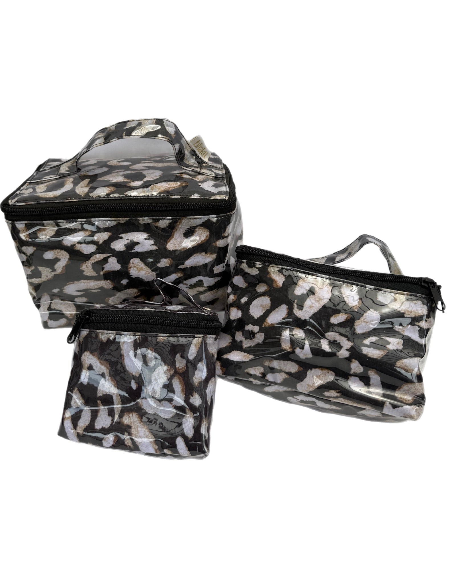 kit 3 cajitas animal print